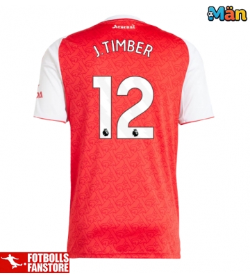 Arsenal Jurrien Timber #12 Hemmatröja 2025-26 Kortärmad